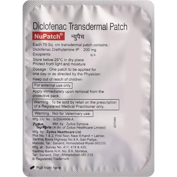 Nupatch 200mg Patch